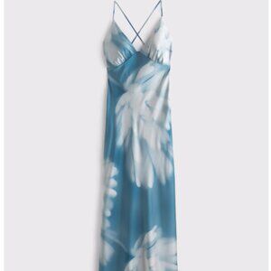 The A&F Julia Slip Tie-Back Maxi Dress